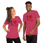 I Love Canon Camerarigz Short-Sleeve Unisex T-Shirt