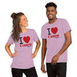 I Love Canon Camerarigz Short-Sleeve Unisex T-Shirt