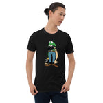 Luigi Boi Short-Sleeve Unisex T-Shirt Dope Owl Art Collab