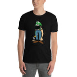 Luigi Boi Short-Sleeve Unisex T-Shirt Dope Owl Art Collab