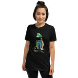 Luigi Boi Short-Sleeve Unisex T-Shirt Dope Owl Art Collab